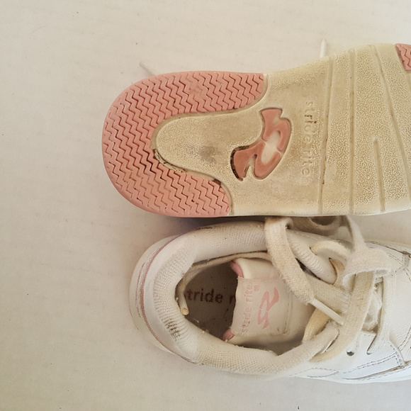 STRIDE RITE KICKS 8W Toddler Sneakers Leather - Picture 6 of 6